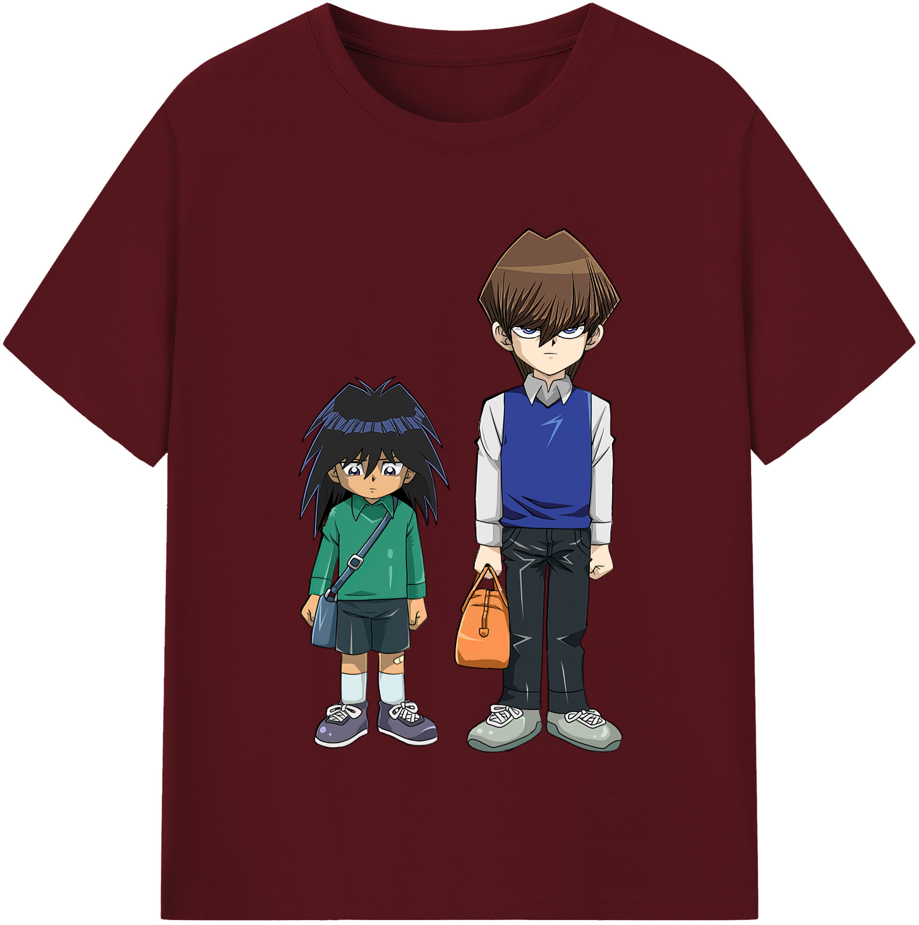 （画像用） 遊☆戯☆王 Yu-Gi-Oh! 綿100％半袖Tシャツ（フロントプリント）